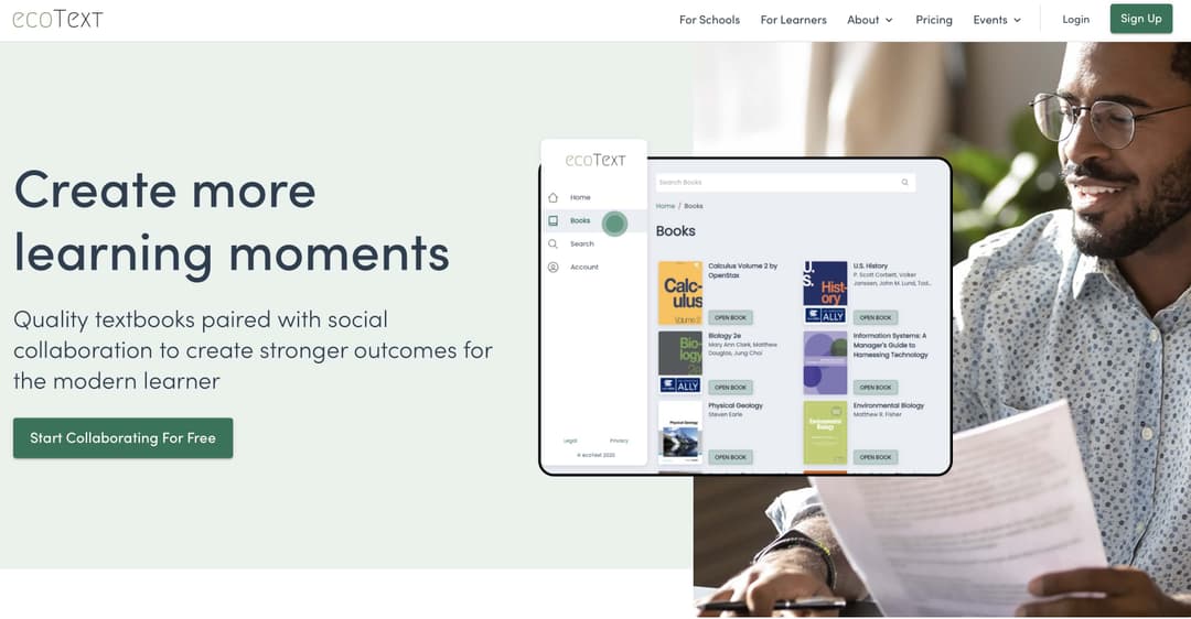 ecoText project image